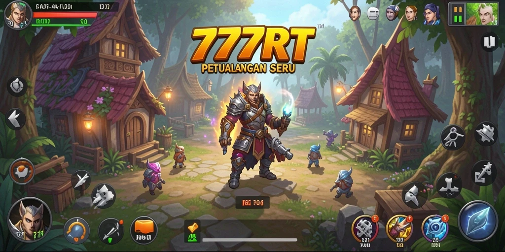 Gameplay seru di dunia petualangan 777RT yang menantang.