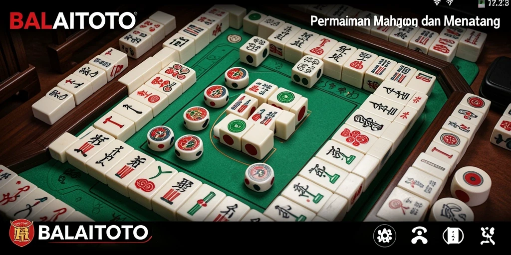Screenshot gameplay BALAITOTO menampilkan suasana permainan Mahjong yang menegangkan.