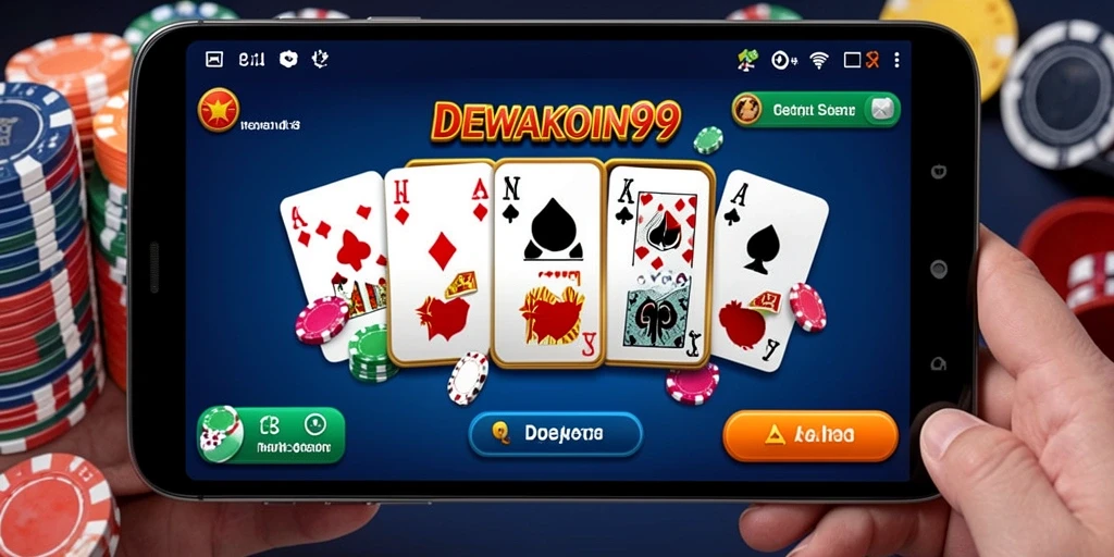 Screenshot DEWAKOIN99 menampilkan gameplay menarik permainan Domino.