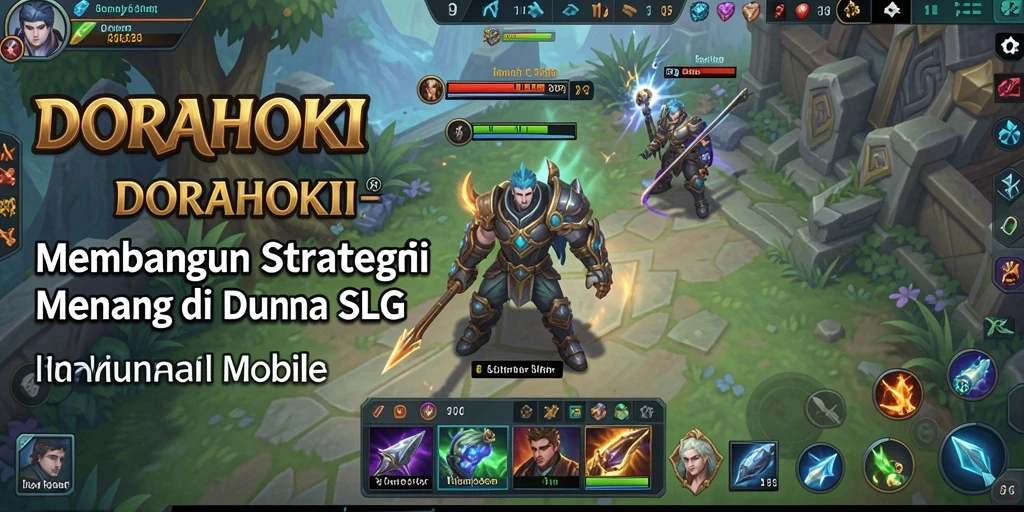 Tampilan gameplay menegangkan DORAHOKI dengan strategi mendalam.