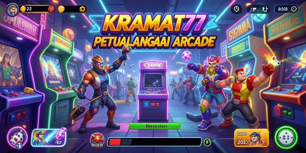 Tampilan gameplay seru KRAMAT77 di level yang menantang.
