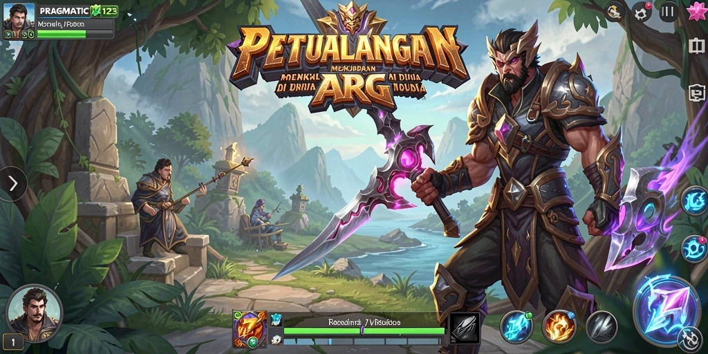 Tampilan menarik dari gameplay ARPG yang mendebarkan.