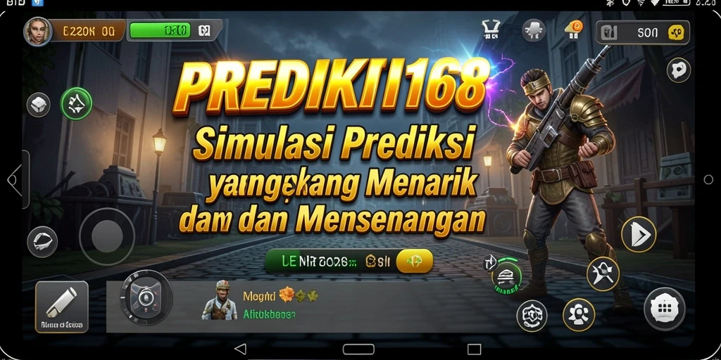 Screenshot PREDIKSI168 menampilkan interaksi gameplay simulation yang seru.