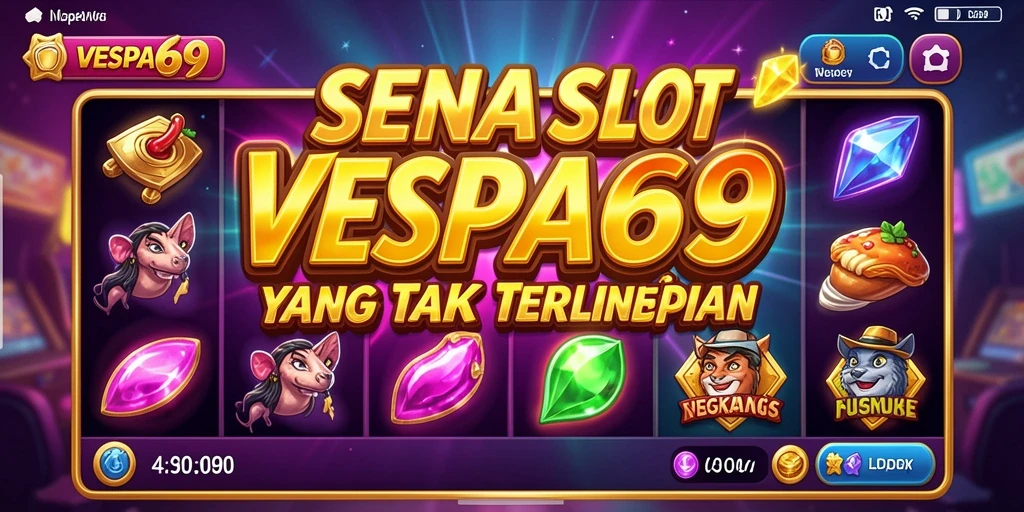 Tampilan menarik dari gameplay VESPA69 dengan variasi slot yang memukau.