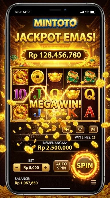 Tampilan antarmuka mintoto yang modern dan intuitif.
